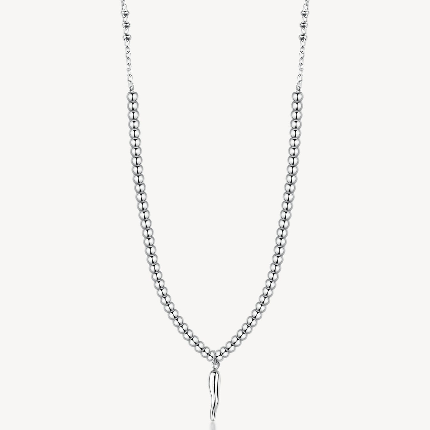 Chakra Horn Necklace in Stainless Steel