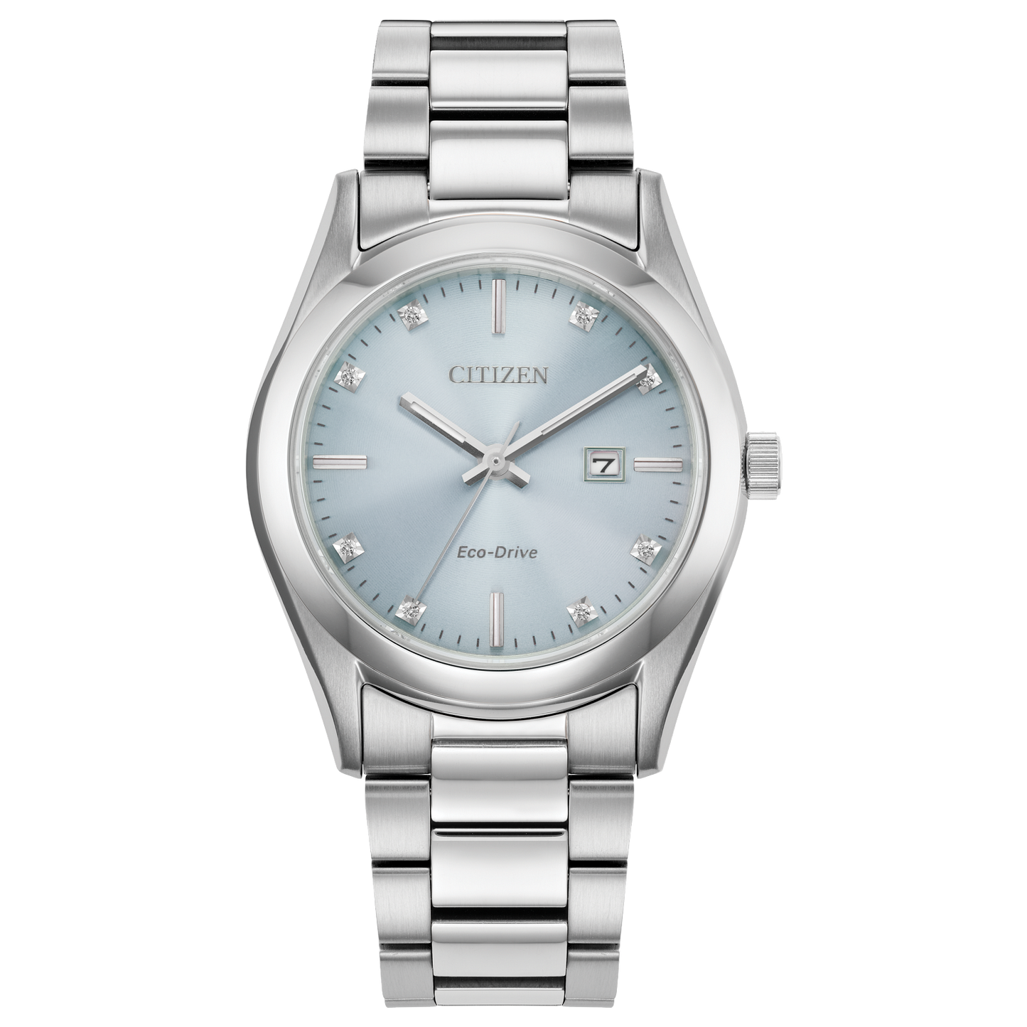 Light Blue Sport Luxury Watch in Stainless Steel
