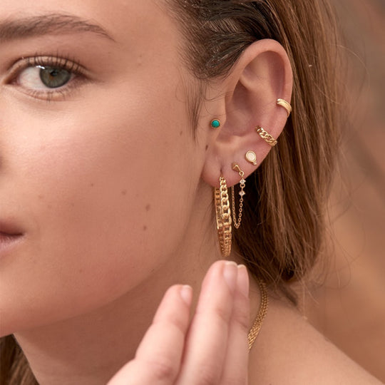 ◆STONEHENgE◆ Silver Semicircle Earrings SC25A32J Amazon.com: Womens Earrings Sterling Silver, Cartilage Hoop