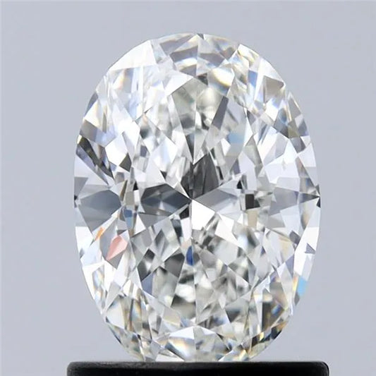 1.00ct Oval Natural Diamond (Colour G, Clarity IF, GIA Certified)