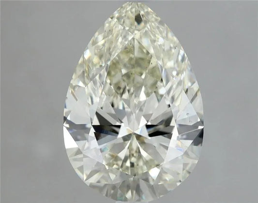 1.71ct Pear Natural Diamond (Colour J, Clarity VS2, Cut EX, IGI Certified)
