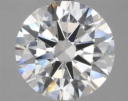 3.84ct Round Lab Grown Diamond (Colour H, Clarity VS2, Cut EX, IGI Certified)