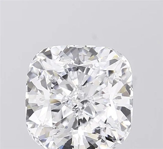 4.00ct Cushion modified Lab Grown Diamond (Colour D, Clarity VVS2, IGI Certified)