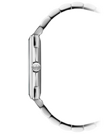 Toccata Men's Rectangular White Dial Bracelet Watch