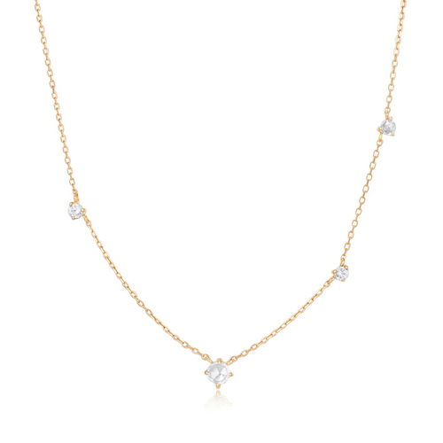 White Sapphire Necklace