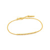 Gold Modern Multiple Balls Bracelet in Sterling Silver