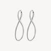 Infinity Earrings in Stainless Steel