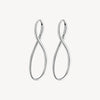 Infinity Earrings in Stainless Steel