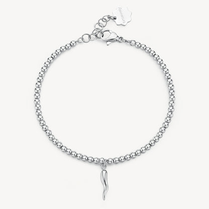 Chakra Horn Bracelet in Stainless Steel