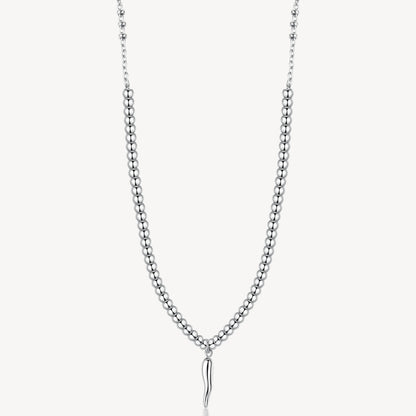 Chakra Horn Necklace in Stainless Steel