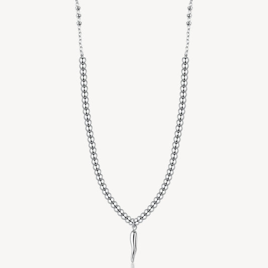 Chakra Horn Necklace in Stainless Steel