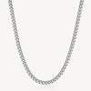Open Curb Link Necklace in Stainless Steel