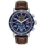 Brysen Watch in Stainless Steel & Leather