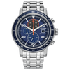 Blue Brysen Watch in Stainless Steel