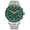 Green Brysen Watch in Stainless Steel