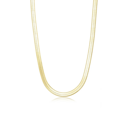 Vivian Chain in Gold Plated Sterling Silver