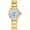 Yellow L Mae Watch in Stainless Steel