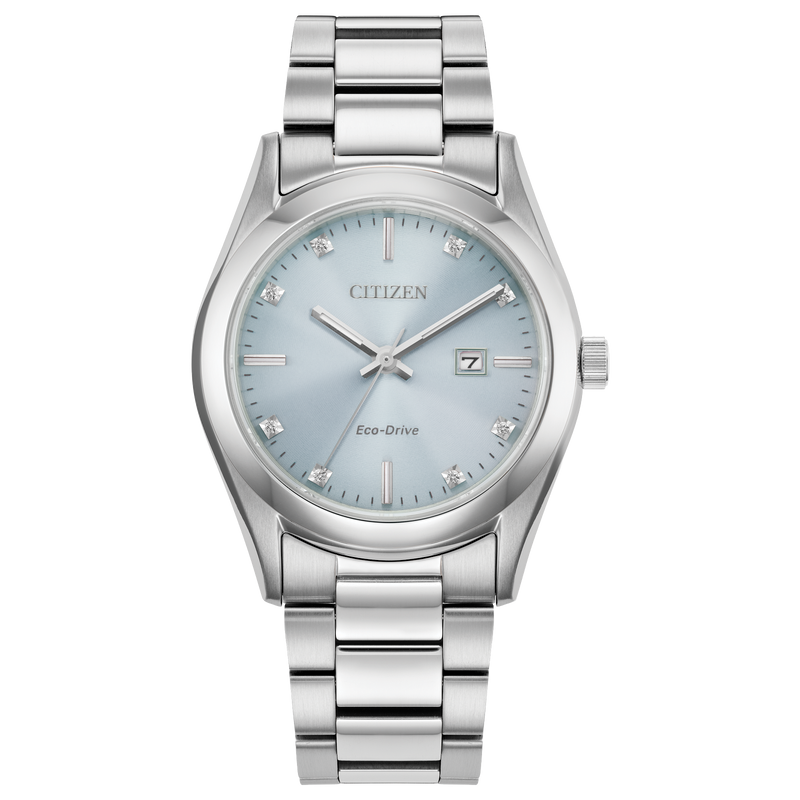 Light Blue Sport Luxury Watch in Stainless Steel