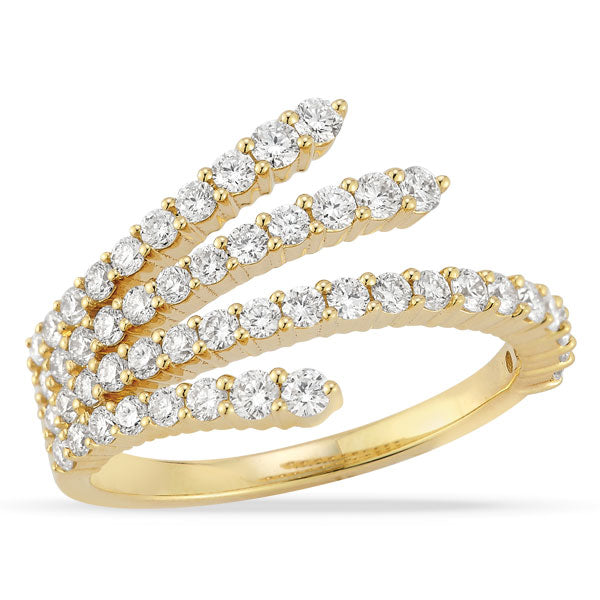 Lab Grown Diamond Fashion Ring in 14K Yellow Gold