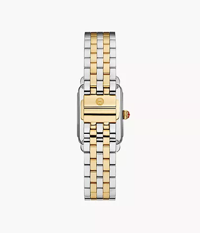 Deco Park Two-Tone 18K Gold-Plated Watch by Michele Watches