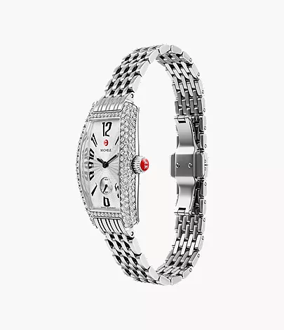 Special Edition Coquette Diamond Stainless Steel Watch by Michele Watches