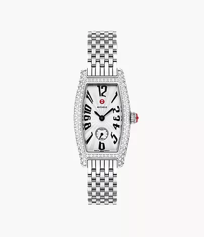 Special Edition Coquette Diamond Stainless Steel Watch by Michele Watches