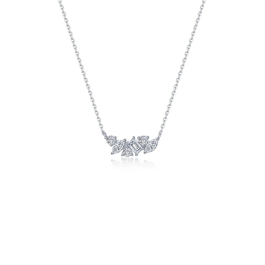 Prismatic Necklace in Sterling Silver