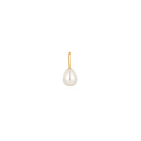 Light Bulb Yellow Gold Single Stud Earring