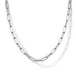 Paperclip Chain in Sterling Silver