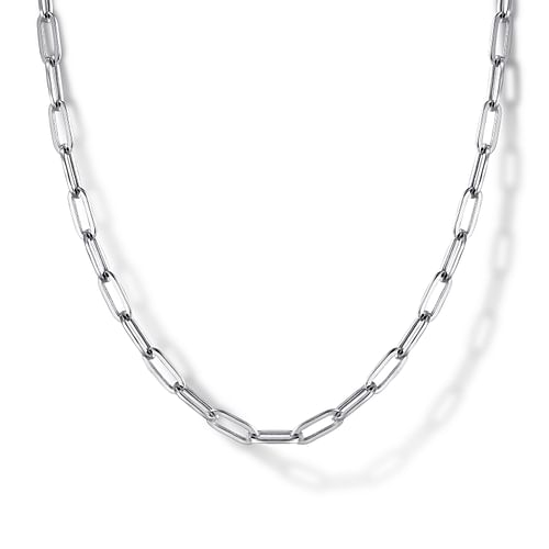 Paperclip Chain in Sterling Silver