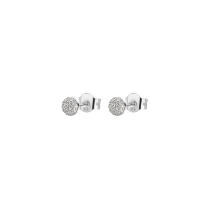 Cubic Zirconia Bianca Stud Earrings in Sterling Silver