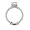 Solitaire Engagement Ring in 14K White Gold