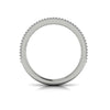 Diamond Triple Row Band in 14K White Gold