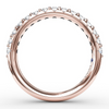 Diamond Wedding Band in 14K Rose Gold