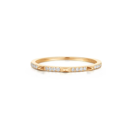 Diamond Constellation Stackable Band