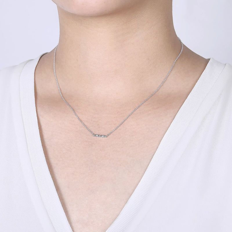 Round best sale bar necklace